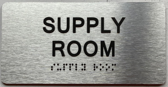 ADA SUPPLY ROOM SIGN