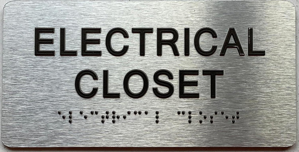 ADA ELECTRICAL CLOSET SIGN