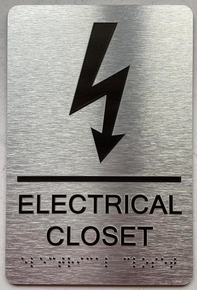 HOTEL ELECTRICAL CLOSET SIGN