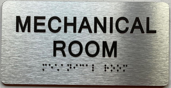 ADA MECHANICAL ROOM SIGN