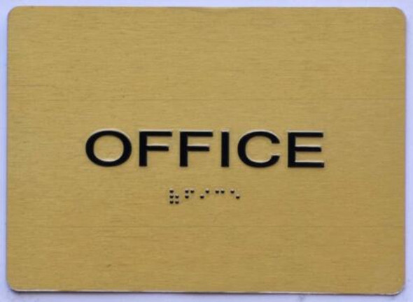 Office-Tactile Sign