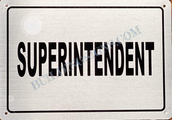 Superintendent Superintendent