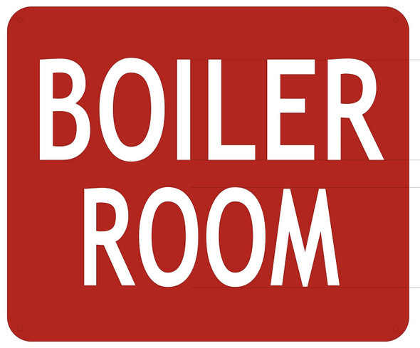 Boiler Room  Sign Boiler Room  Sign