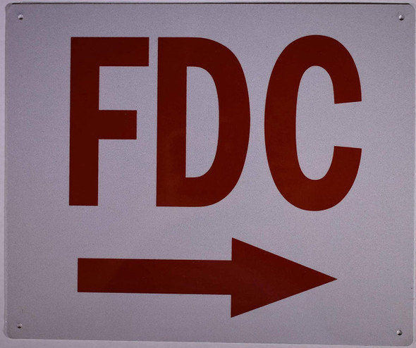 FDC Arrow Right Sign FDC Arrow Right Sign