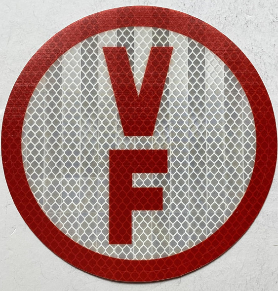 V F Floor Truss Circular  Sign V F Floor Truss Circular  Sign