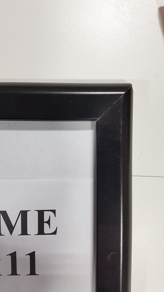 Lobby Frame Black Inches Front Loading Quick Poster Change, Wall Mounted, HEAVY DUTY