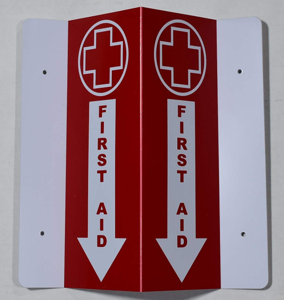 First AID 3D Projection Sign/First AID Sign