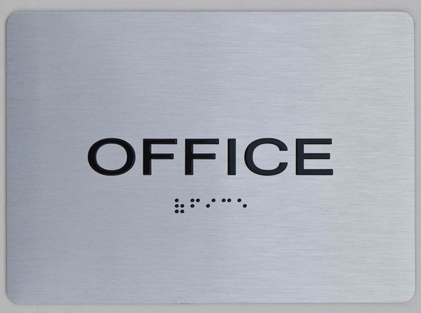 Office  Sign-Tactile Signs