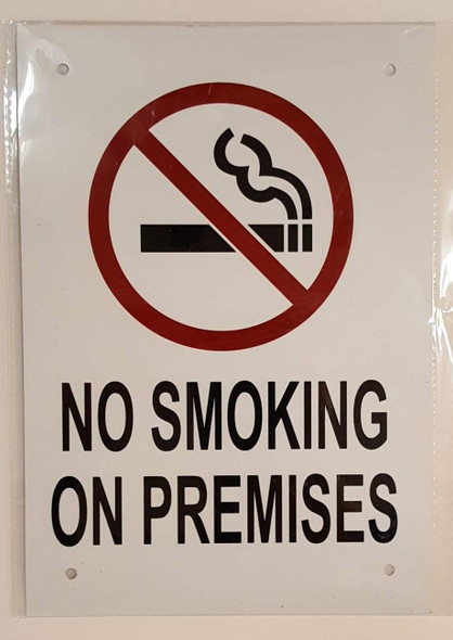 NO Smoking ON Premises SIGNAGE NO Smoking ON Premises SIGNAGE