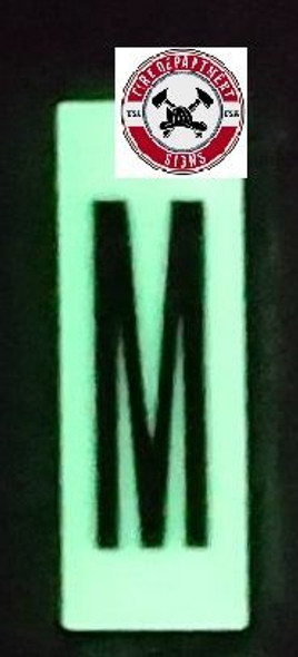 PHOTOLUMINESCENT DOOR NUMBER M SIGNAGE HEAVY DUTY / GLOW IN THE DARK "DOOR NUMBER" SIGNAGE HEAVY DUTY PHOTOLUMINESCENT DOOR NUMBER M SIGNAGE HEAVY DUTY / GLOW IN THE DARK "DOOR NUMBER" SIGNAGE HEAVY DUTY