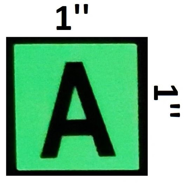 PHOTOLUMINESCENT DOOR NUMBER A SIGNAGE PHOTOLUMINESCENT DOOR NUMBER A SIGNAGE