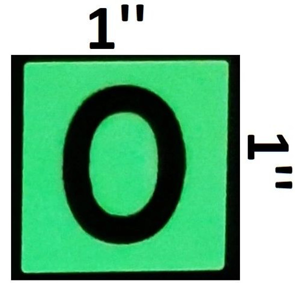 PHOTOLUMINESCENT DOOR NUMBER O SIGNAGE PHOTOLUMINESCENT DOOR NUMBER O SIGNAGE