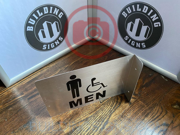 Men ACCESSIBLE Restroom Projection Sign- Men ACCESSIBLE Restroom 3D SIGNAGE Men ACCESSIBLE Restroom Projection Sign- Men ACCESSIBLE Restroom 3D SIGNAGE