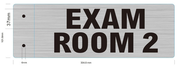EXAM Room 2 -Two-Sided/Double Sided Projecting, Corridor and Hallway Signage