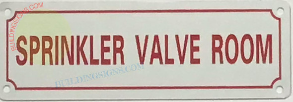 Sprinkler Valve Room