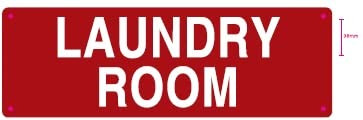 Laundry Room Signage