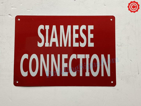 SIAMESE CONNECTION SIGNAGE SIAMESE CONNECTION SIGNAGE