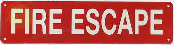 FIRE ESCAPE SIGN, Fire Safety SIGNAGE FIRE ESCAPE SIGN, Fire Safety SIGNAGE