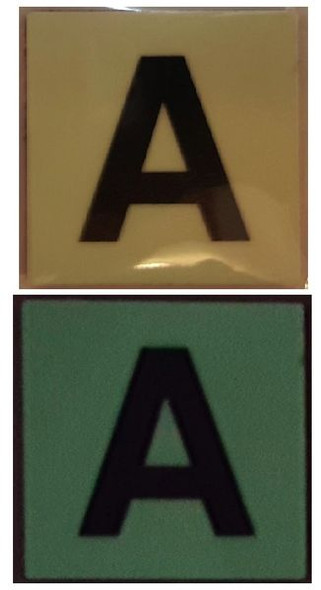 PHOTOLUMINESCENT DOOR NUMBER A SIGNAGE HEAVY DUTY / GLOW IN THE DARK "DOOR NUMBER" SIGNAGE HEAVY DUTY PHOTOLUMINESCENT DOOR NUMBER A SIGNAGE HEAVY DUTY / GLOW IN THE DARK "DOOR NUMBER" SIGNAGE HEAVY DUTY