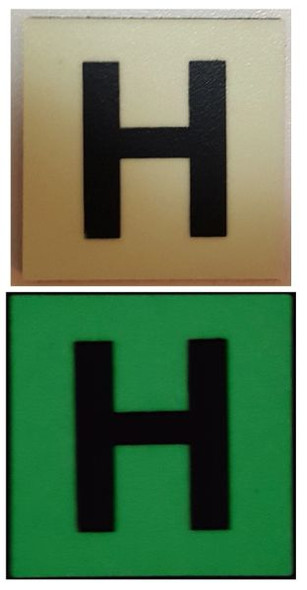 PHOTOLUMINESCENT DOOR NUMBER H SIGNAGE HEAVY DUTY / GLOW IN THE DARK "DOOR NUMBER" SIGNAGE HEAVY DUTY PHOTOLUMINESCENT DOOR NUMBER H SIGNAGE HEAVY DUTY / GLOW IN THE DARK "DOOR NUMBER" SIGNAGE HEAVY DUTY