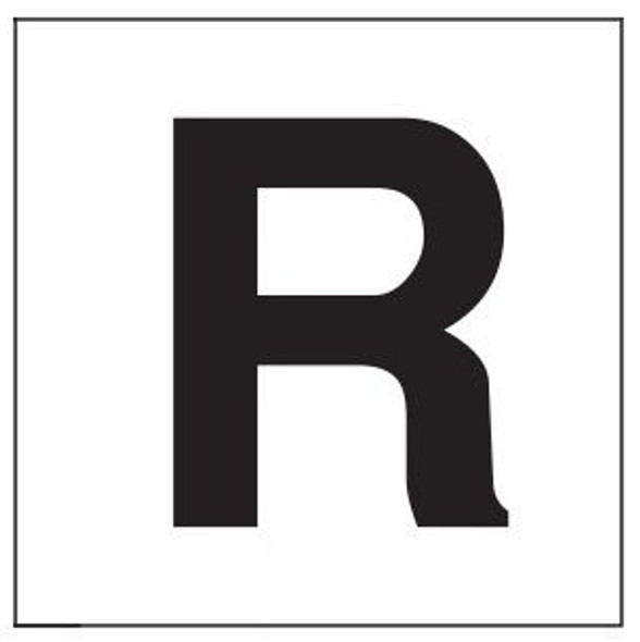 PHOTOLUMINESCENT DOOR NUMBER R SIGN HEAVY DUTY / GLOW IN THE DARK "DOOR NUMBER" SIGN HEAVY DUTY PHOTOLUMINESCENT DOOR NUMBER R SIGN HEAVY DUTY / GLOW IN THE DARK "DOOR NUMBER" SIGN HEAVY DUTY