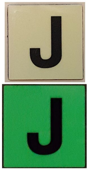 PHOTOLUMINESCENT DOOR NUMBER J SIGNAGE HEAVY DUTY / GLOW IN THE DARK "DOOR NUMBER" SIGNAGE HEAVY DUTY PHOTOLUMINESCENT DOOR NUMBER J SIGNAGE HEAVY DUTY / GLOW IN THE DARK "DOOR NUMBER" SIGNAGE HEAVY DUTY