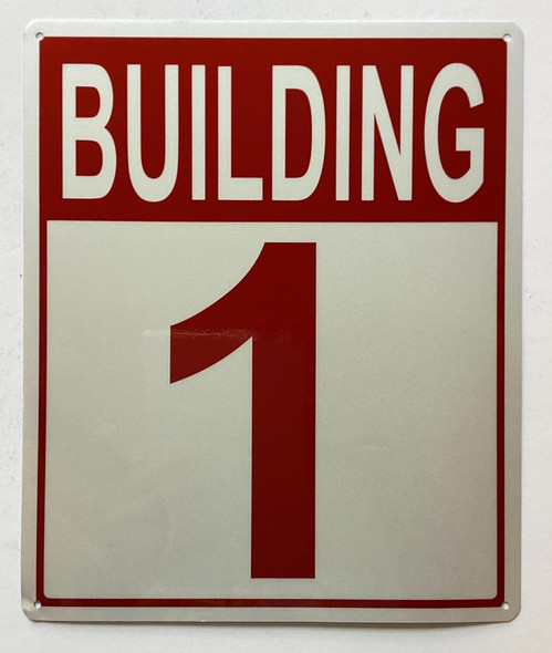 Building Number 1 Sign: Building - 1 SIGNAGE