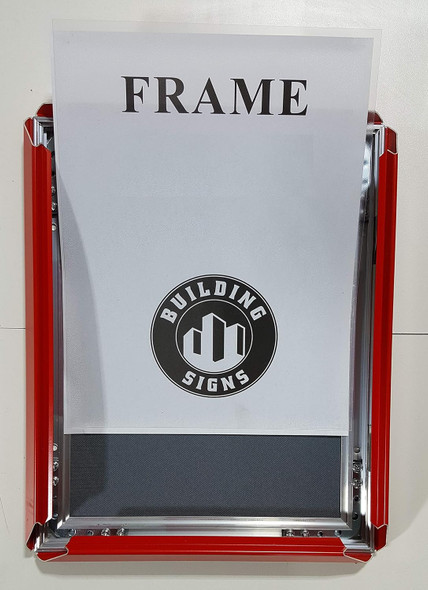 Black Poster Frame 5.5x8.5 Inches, snap frame 5.5x8.5, Outdoor Poster Display Unit