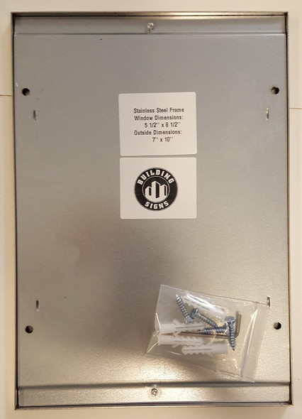 BUILDINGSIGNS.COM Elevator permit frame BUILDINGSIGNS.COM Elevator permit frame