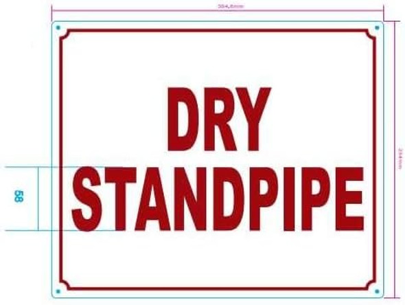 Dry Standpipe SIGNAGE Dry Standpipe SIGNAGE