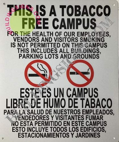 This is A Tobacco Free Campus Sign This is A Tobacco Free Campus Sign