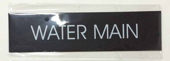 WATER MAIN SIGNAGE