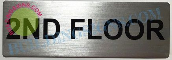 2nd Floor Sign 2nd Floor Sign