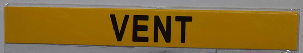 Pipe Marking- Vent SIGNAGE