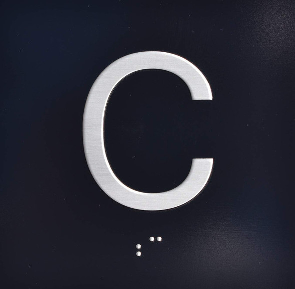 C Elevator Jamb Plate Sign-