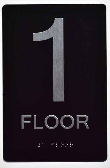 Floor Number Sign-Tactile Signs 1ST Floor Sign-Tactile Signs Floor Number Sign-Tactile Signs 1ST Floor Sign-Tactile Signs