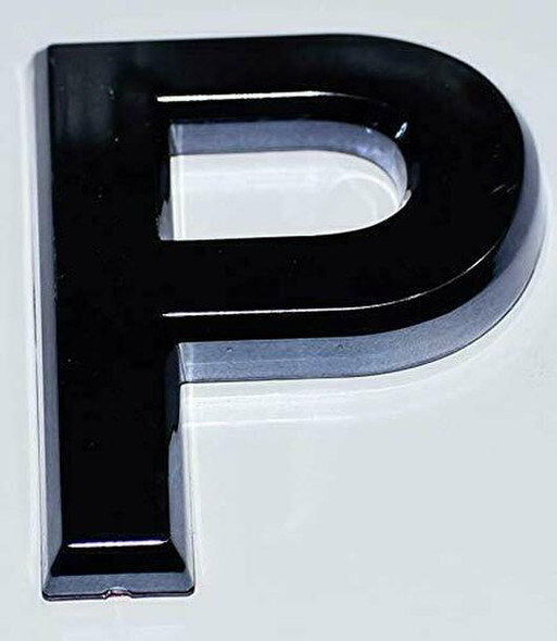 Apartment Number/Mailbox Number, Door Number. Letter P Signage Apartment Number/Mailbox Number, Door Number. Letter P Signage