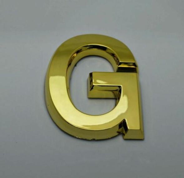 Apartment Number Sign/Mailbox Number Sign, Door Number Sign. Letter G Gold Apartment Number Sign/Mailbox Number Sign, Door Number Sign. Letter G Gold
