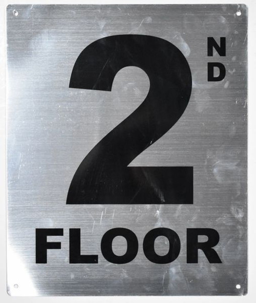 2nd Floor Sign 2nd Floor Sign