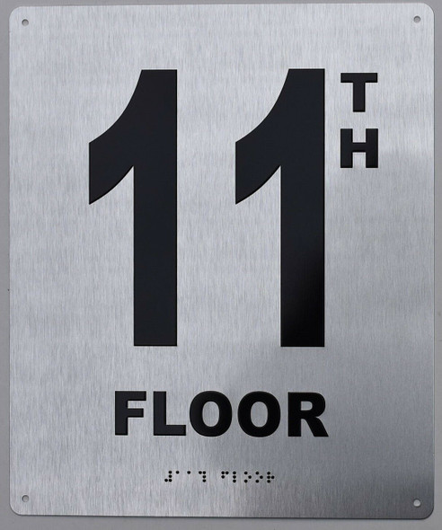 11TH Floor Sign 11TH Floor Sign