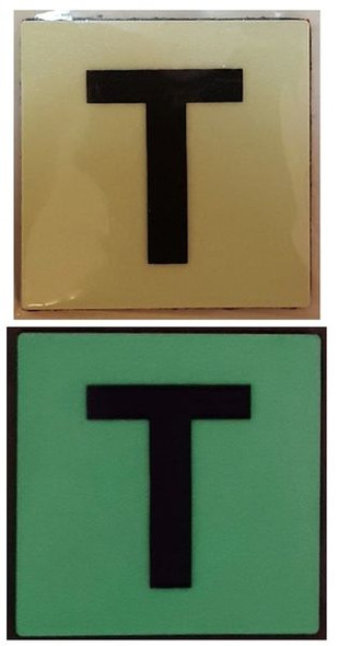 PHOTOLUMINESCENT DOOR IDENTIFICATION NUMBER T SIGNAGE HEAVY DUTY / GLOW IN THE DARK "DOOR NUMBER" SIGNAGE HEAVY DUTY PHOTOLUMINESCENT DOOR IDENTIFICATION NUMBER T SIGNAGE HEAVY DUTY / GLOW IN THE DARK "DOOR NUMBER" SIGNAGE HEAVY DUTY