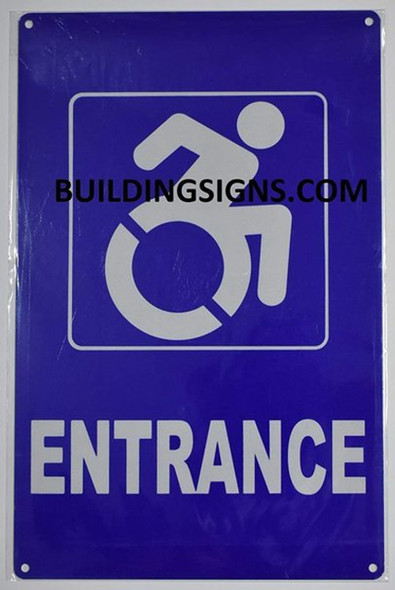 ACCESSIBLE Entrance Sign ACCESSIBLE Entrance Sign
