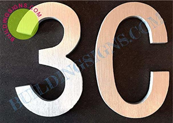 Apartment Number 3C Sign/Mailbox Number Sign, Door Number Sign. Apartment Number 3C Sign/Mailbox Number Sign, Door Number Sign.