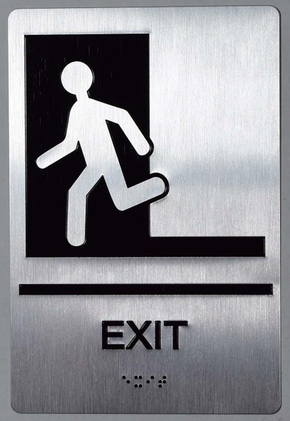 EXIT Sign-Tactile Signs EXIT Sign-Tactile Signs