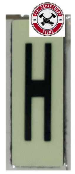 PHOTOLUMINESCENT DOOR NUMBER H SIGNAGE HEAVY DUTY / GLOW IN THE DARK "DOOR NUMBER" SIGNAGE HEAVY DUTY PHOTOLUMINESCENT DOOR NUMBER H SIGNAGE HEAVY DUTY / GLOW IN THE DARK "DOOR NUMBER" SIGNAGE HEAVY DUTY