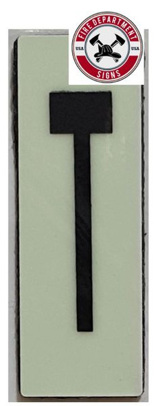 PHOTOLUMINESCENT DOOR NUMBER T SIGNAGE HEAVY DUTY / GLOW IN THE DARK "DOOR NUMBER" SIGNAGE HEAVY DUTY PHOTOLUMINESCENT DOOR NUMBER T SIGNAGE HEAVY DUTY / GLOW IN THE DARK "DOOR NUMBER" SIGNAGE HEAVY DUTY