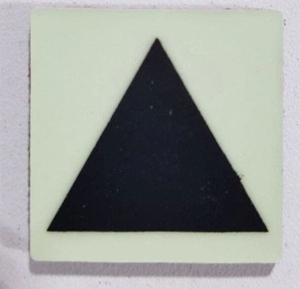 Glow in dark Triangle Marking Symbol SIGNAGE The Liberty Line Glow in dark Triangle Marking Symbol SIGNAGE The Liberty Line
