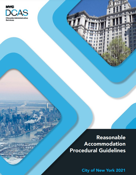 Reasonable Accommodation Procedural Guidelines 2021 Signage Reasonable Accommodation Procedural Guidelines 2021 Signage