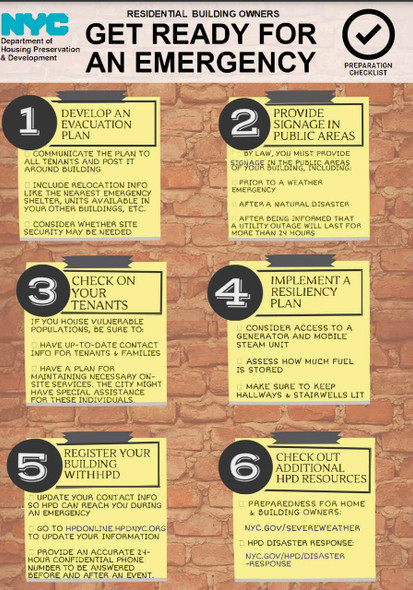 Residential Building owners - Emergency preparation checklist 2023 Residential Building owners - Emergency preparation checklist 2023