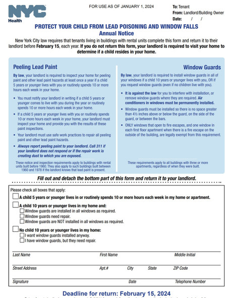 2024 WINDOWS GUARDS NYC LAW 2024 WINDOWS GUARDS NYC LAW